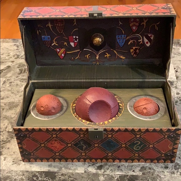 collectible quidditch set harry potter